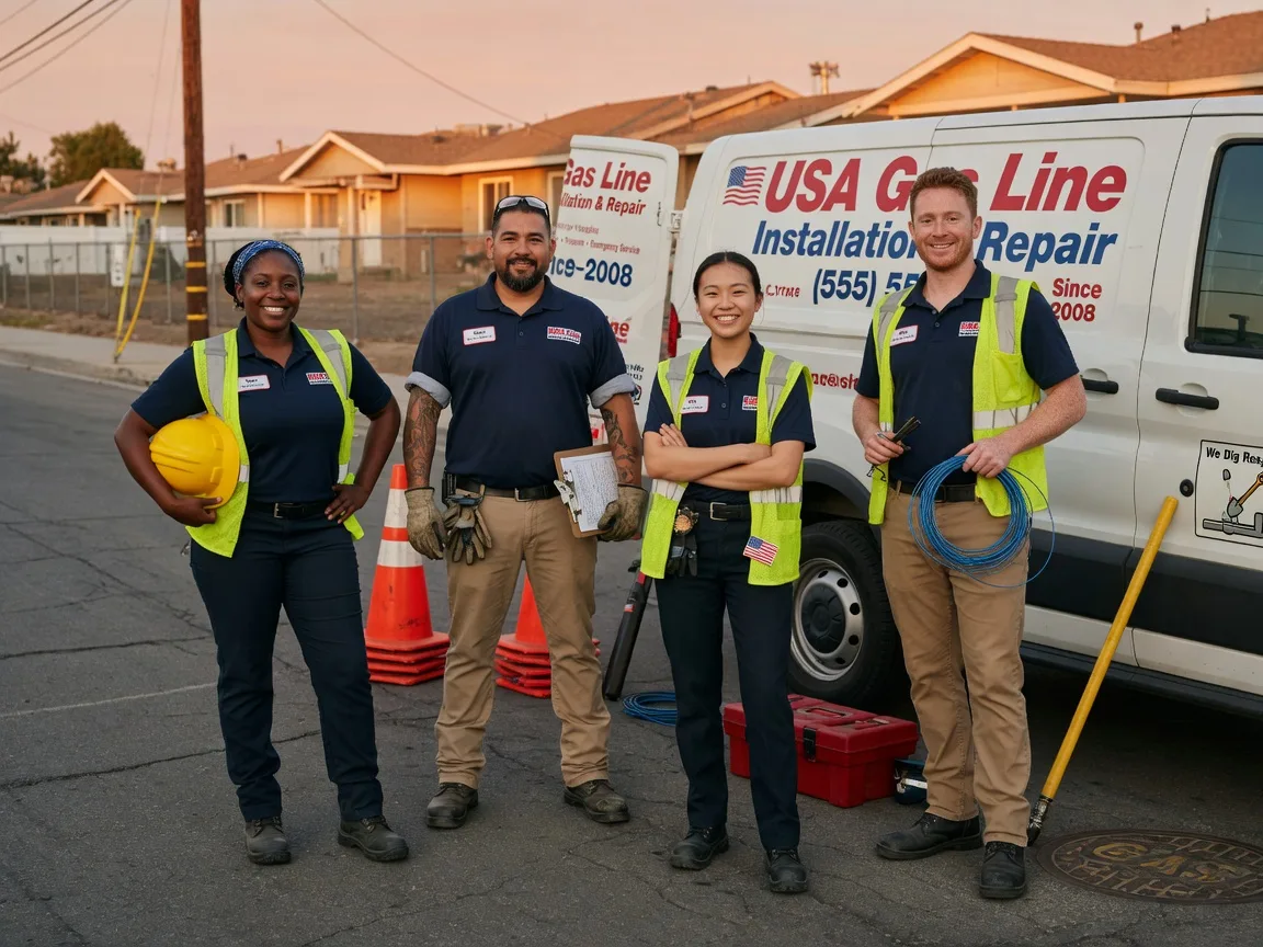 Gas Line Installation company in North Rose, NY